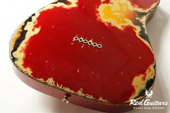 XTC-1 #1411 - Dark Candy apple Red over 3TB Heavy Aged